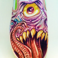 Custom Cthullhu Shoes - Thumbnail 2