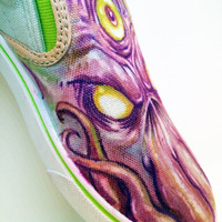 Custom Cthullhu Shoes - Thumbnail 3