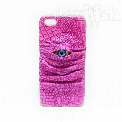 Pink dragon iphone case