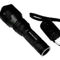 Tactical Long Range Rechargeable 5-Mode 225 Lumen CREE Q5 LED Flashlight Waterproof Camping Diving Hiking Fishing Emergency LED Torch 8022 - Thumbnail 4