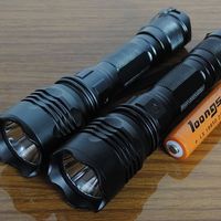 Super Bright 650LM CREE T6 LED Flashlight Waterproof Camping Hiking Fishing Hunting Searching Outdoor LED Torch T601 - Thumbnail 2