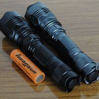 Super Bright 650LM CREE T6 LED Flashlight Waterproof Camping Hiking Fishing Hunting Searching Outdoor LED Torch T601 - Thumbnail 3