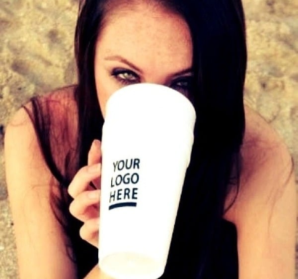 3 CUSTOM 20oz FOAM CUPS -  SAMPLE PKG