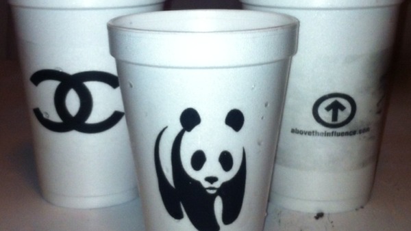 20 CUSTOM 20oz. FOAM CUPS