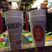 100 CUSTOM 20oz FOAM CUPS