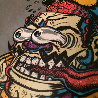 Wario fink (large print)