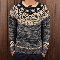 Free Shipping-VINTAGE KNIT JUMPER - Thumbnail 2