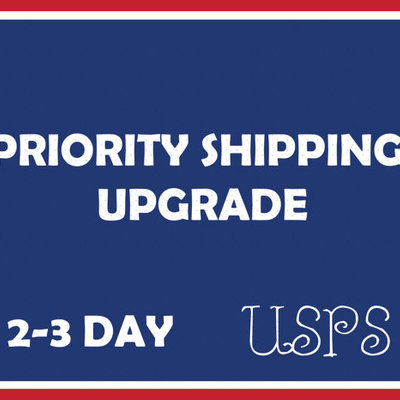 Shipping upgrade - priority mail (us)