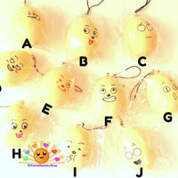 Emoticon Egg Squishy Cell Phone Charms - Thumbnail 1