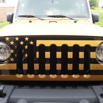 Installed Deposit Custom  Grill Wrap - $195.00