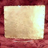 Woven Copper Photo - Red Firework with Garnet - Thumbnail 4