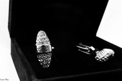 Crystal Cone Cufflinks