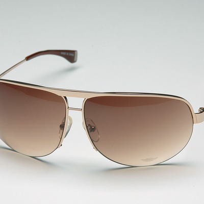 Aviator sunglasses- gold