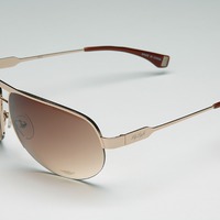 Aviator Sunglasses- Gold - Thumbnail 1