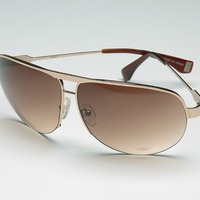 Aviator Sunglasses- Gold - Thumbnail 2