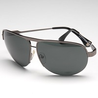Aviator Sunglasses- Gunmetal - Thumbnail 2