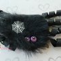 Black Spider Halloween Hair Clip/Perfect Photo Props/Costumes-4