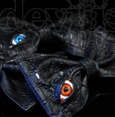 Dark monster eyeball　Hair rubber