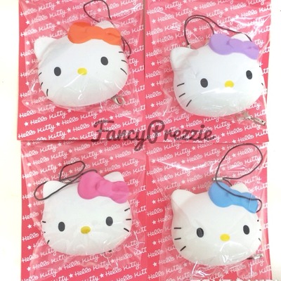 Rare hello kitty head mascot squishy