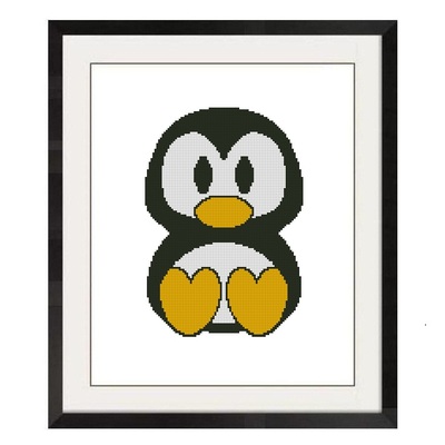 All stitches - penguin cross stitch pattern .pdf -716