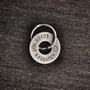 Hand Stamped Pit Bull Supporter Key Chain-1