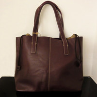 Simply Large Leather Bag - Thumbnail 3