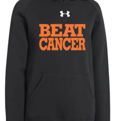 Youth black/orange under armour®‎ hoodie