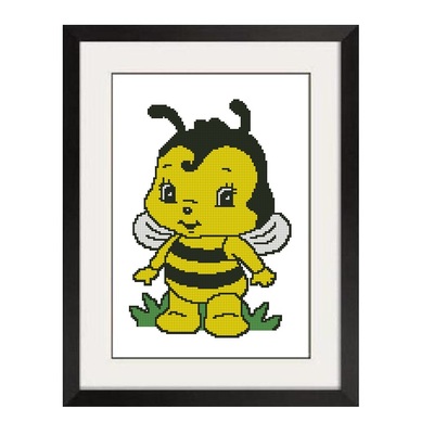 ALL STITCHES - BUMBLE BEE CROSS STITCH PATTERN .PDF -163