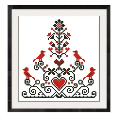 All stitches - heart tree cross stitch pattern .pdf -908