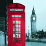 BRITISH SCENERY BIG BEN 180X180cm POLYESTER Bathroom Use SHOWER CURTAIN Set - Thumbnail 4