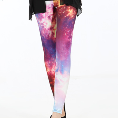 Fucshia cosmic tights