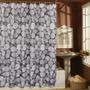 COBBLESTONE Design 180x180cm POLYESTER Bathroom Use SHOWER CURTAIN  - Thumbnail 1