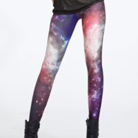 Red and Blue Cosmic Tights - Thumbnail 1