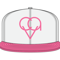 Locked Heart Snapback Hat - Thumbnail 1