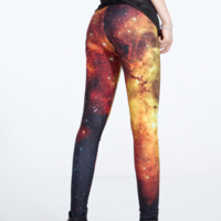 Yellow Fiery Tights - Thumbnail 1