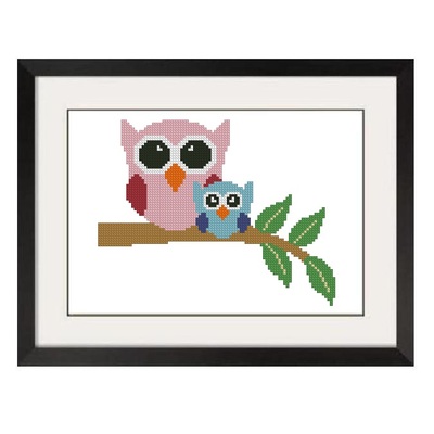 All stitches - owls on a branch cross stitch pattern .pdf -224