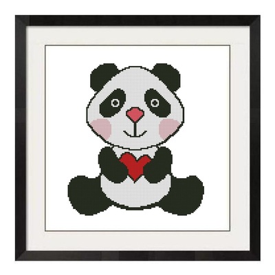 All stitches - panda cross stitch pattern .pdf -731