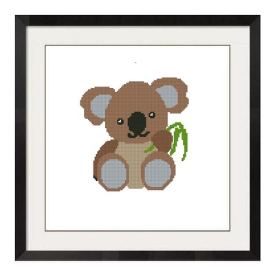 All stitches - baby koala bear cross stitch pattern .pdf -670