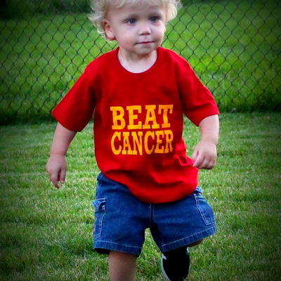 Cardinal/gold toddler t-shirt