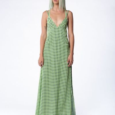 Emishi green dress