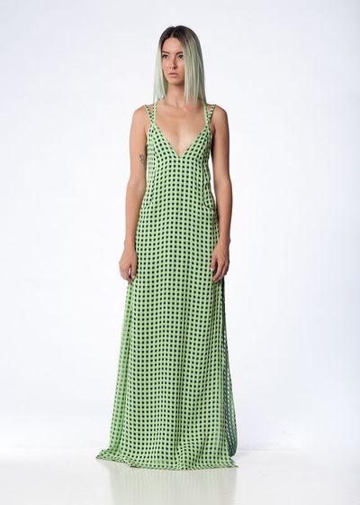 Emishi Green Dress