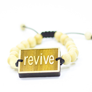 Revive Wooden Bead Bracelet