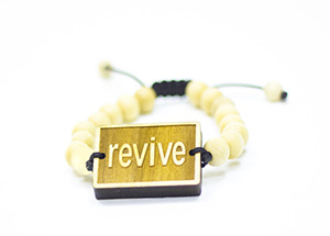 Revive Wooden Bead Bracelet
