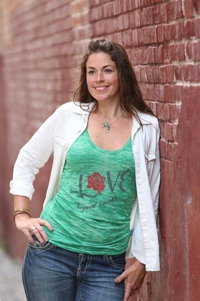 Love beyond boundaries women's burn out tank tops