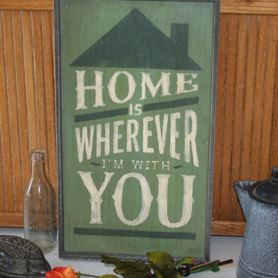 Home is wherever i'm with you