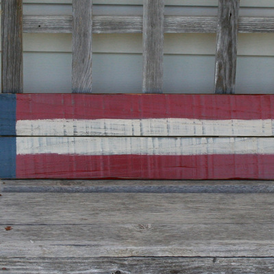 God bless america reclaimed wood sign
