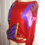 Vintage Metamo Phaiss Red Sequins Top Size XL -2