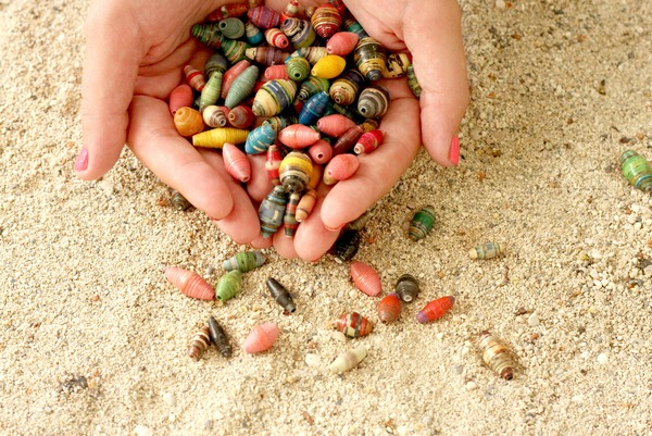 Multicolor Paper Beads- Haiti