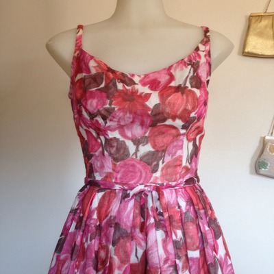 1950's handmade dress - Thumbnail 2