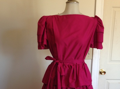 Vintage Tiered Dress